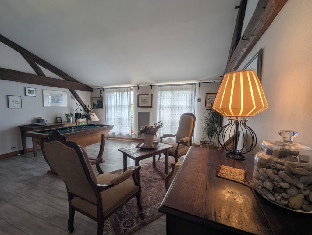 salon de la suite la maison de marie